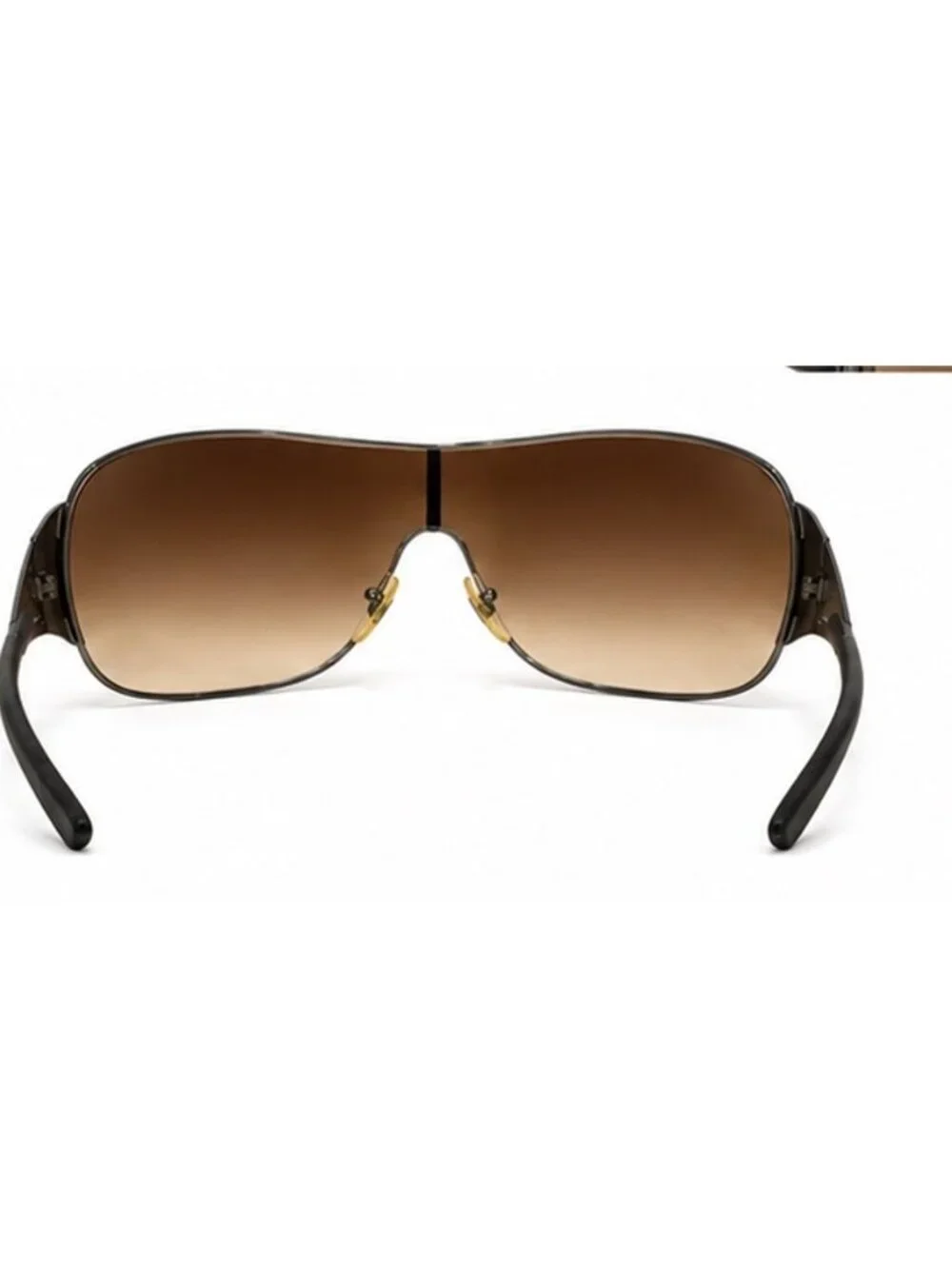 Ray-Ban RB3321 041/13 3N Brown Gradient Shield Sunglasses Made in Italy w/ Case